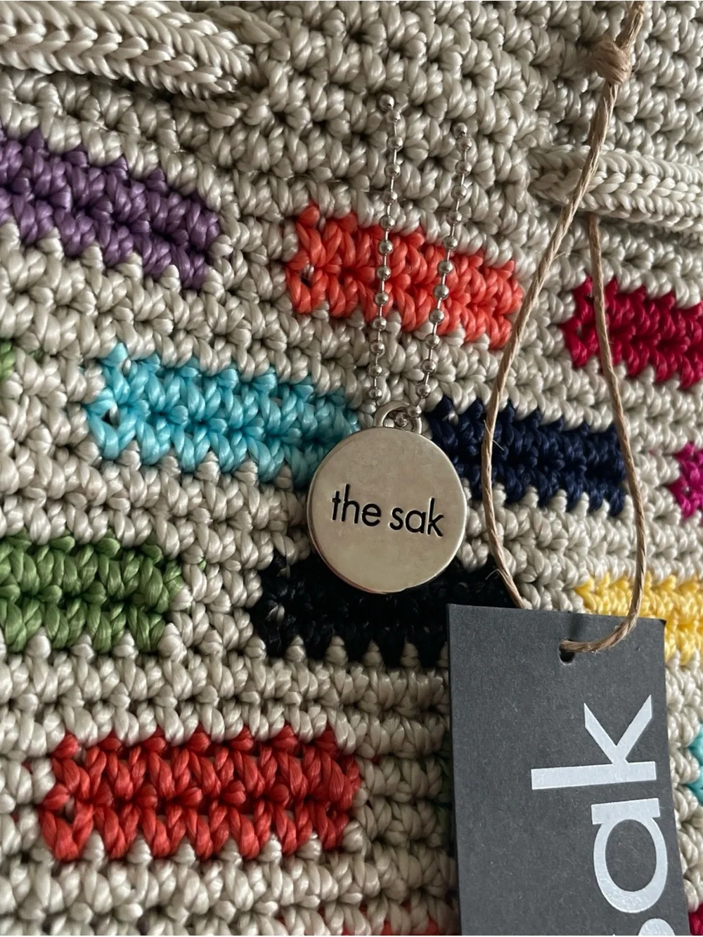 The Sak cream crochet